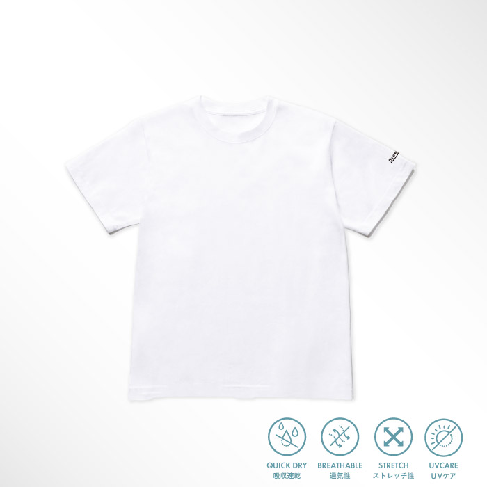 Growcal T ドライシルキータッチTシャツ